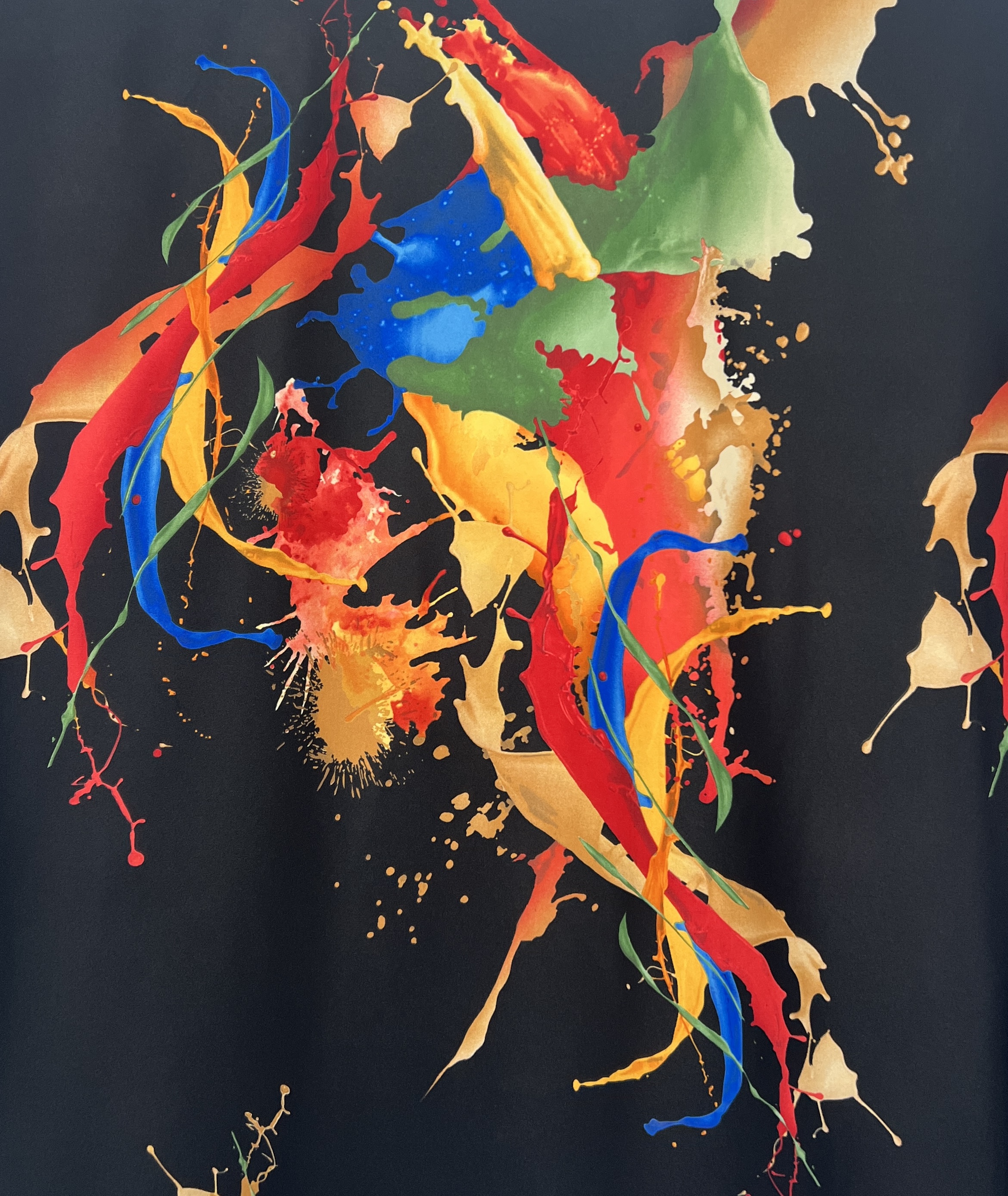 Detail látky a potisku – City Set